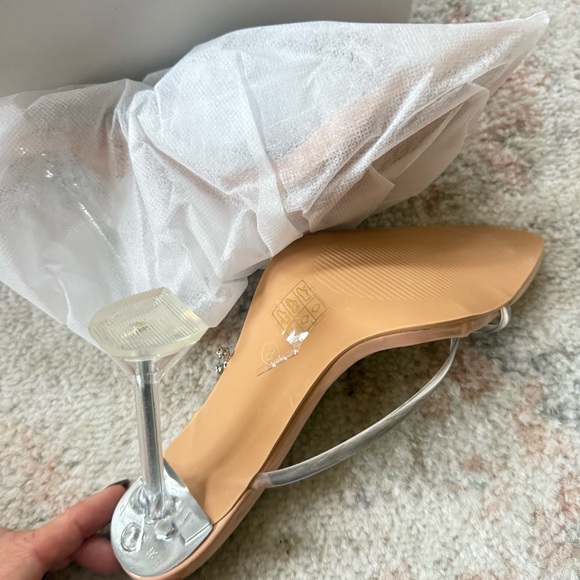 superdown Nude Rhinestone Heels - Picture 3 of 11